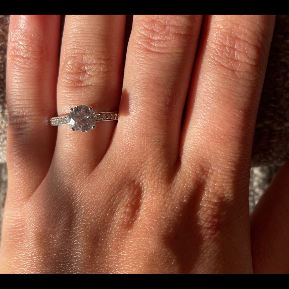 Swarovski promise ring